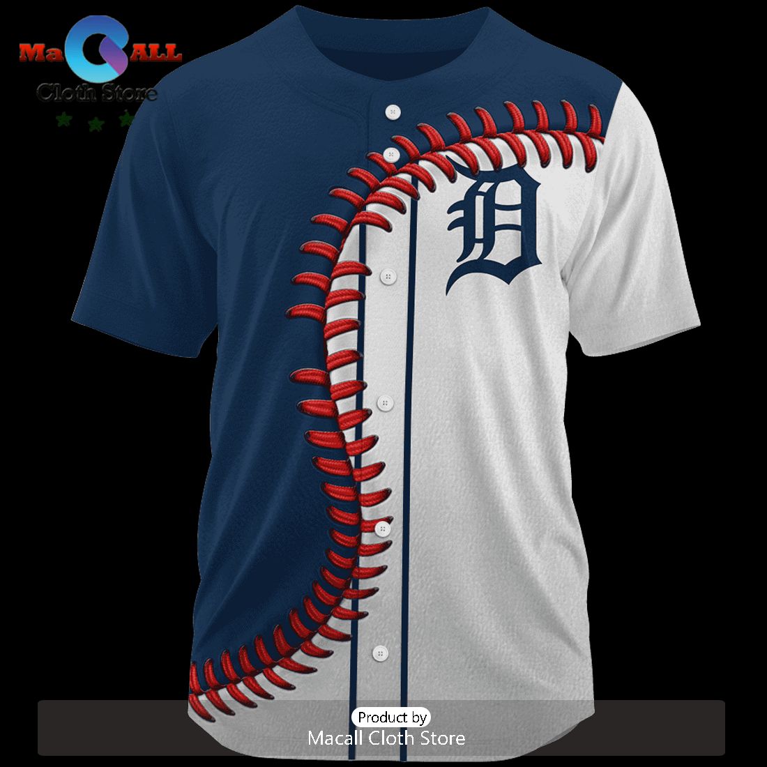 MLB Detroit Tigers Personalized Mix Baseball Jersey