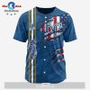 MLB Kansas City Royals Pink Design Fight Breast Cancer Baseball Jersey