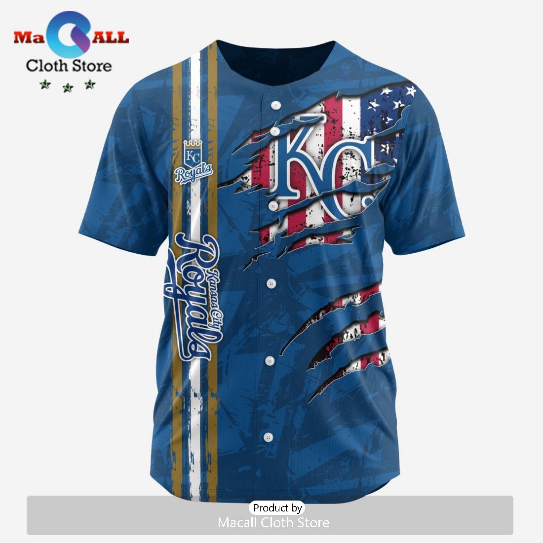 MLB Kansas City Royals Special Design Baseball Jersey