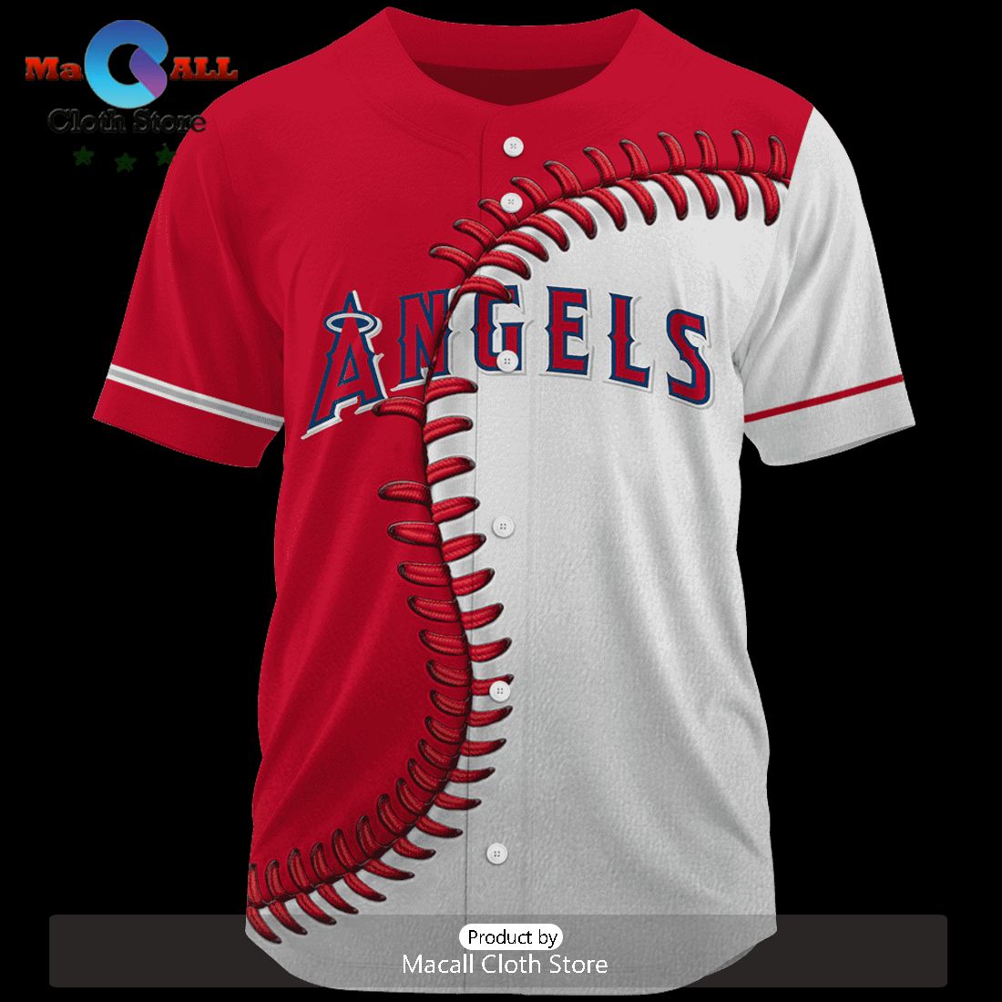 MLB Los Angeles Angels Personalized Mix Baseball Jersey