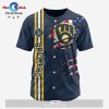 MLB Milwaukee Brewers Pink Design Fight Breast Cancer Baseball Jersey