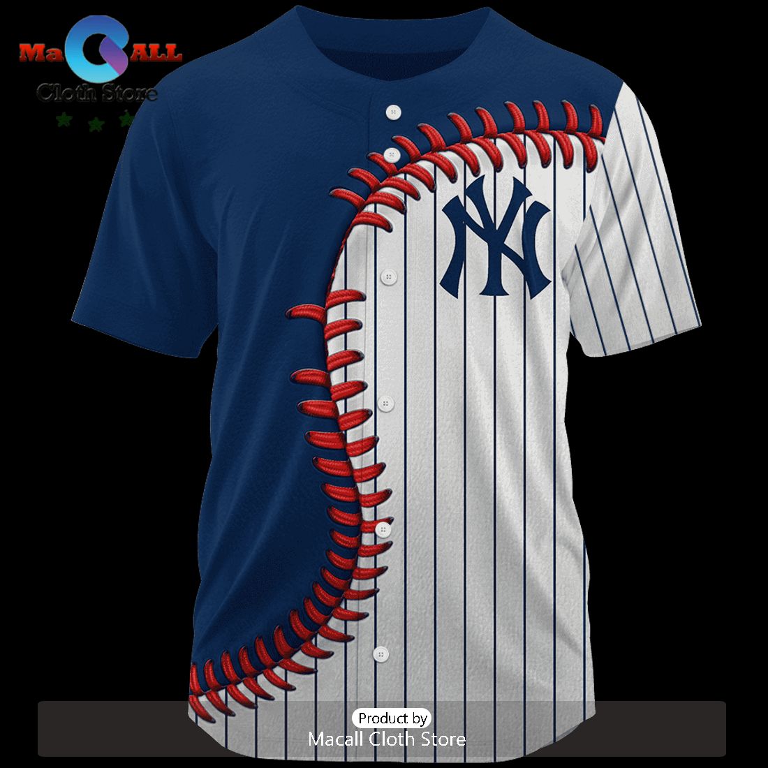 MLB New York Yankees Personalized Mix Baseball Jersey