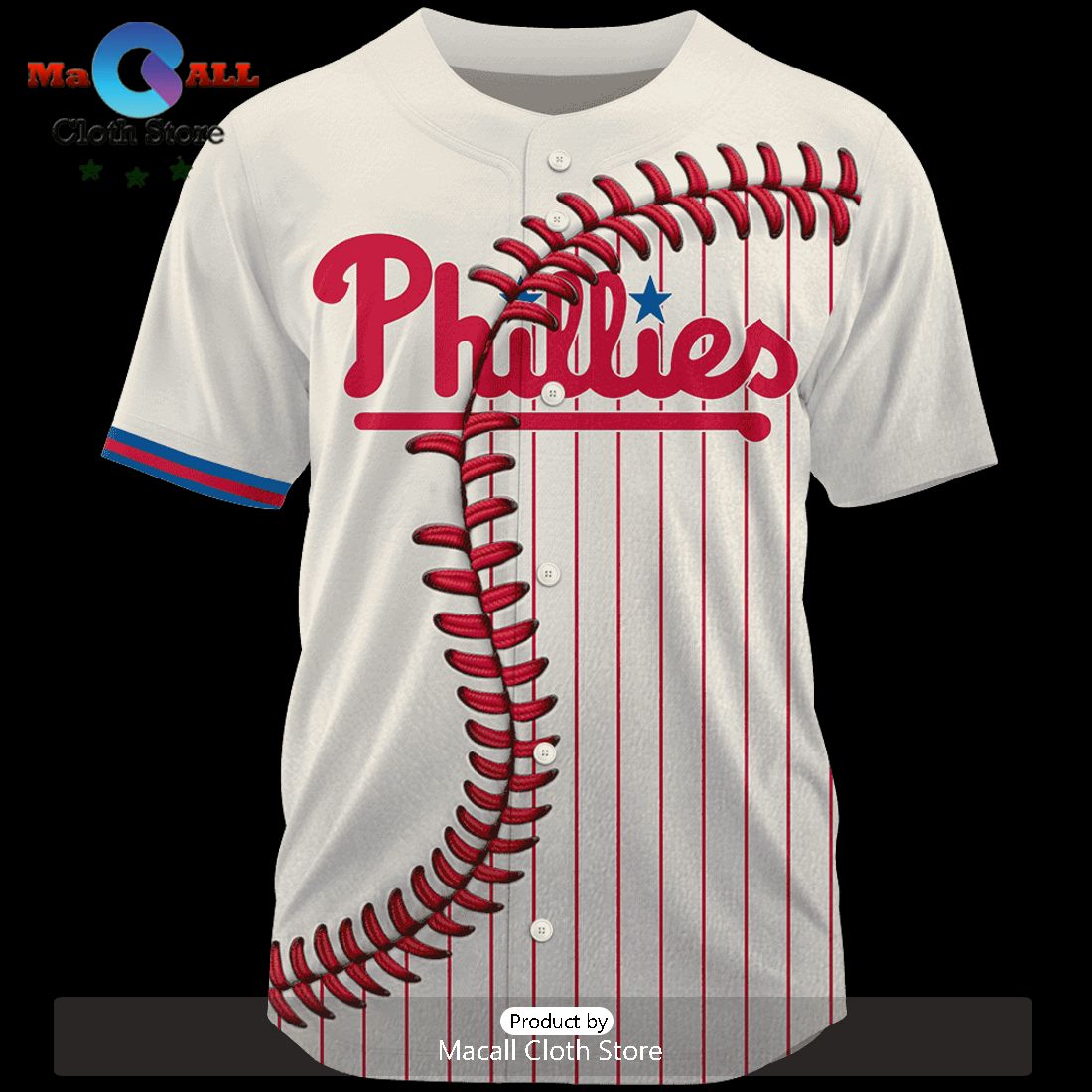 MLB Philadelphia Phillies Personalized Mix Baseball Jersey