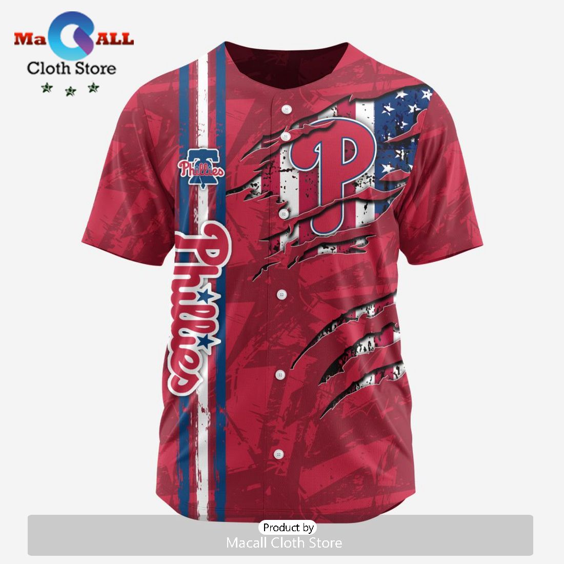 MLB Philadelphia Phillies Special Design Baseball Jersey