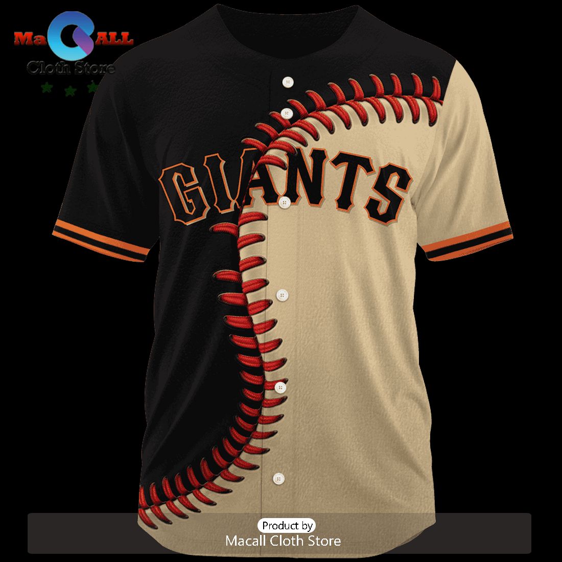 MLB San Francisco Giants Personalized Mix Baseball Jersey