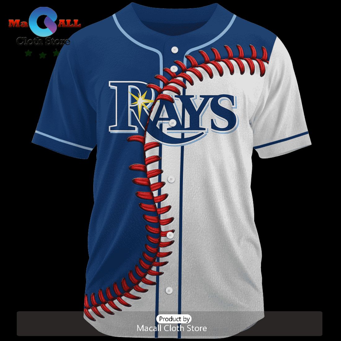 MLB Tampa Bay Rays Personalized Mix Baseball Jersey
