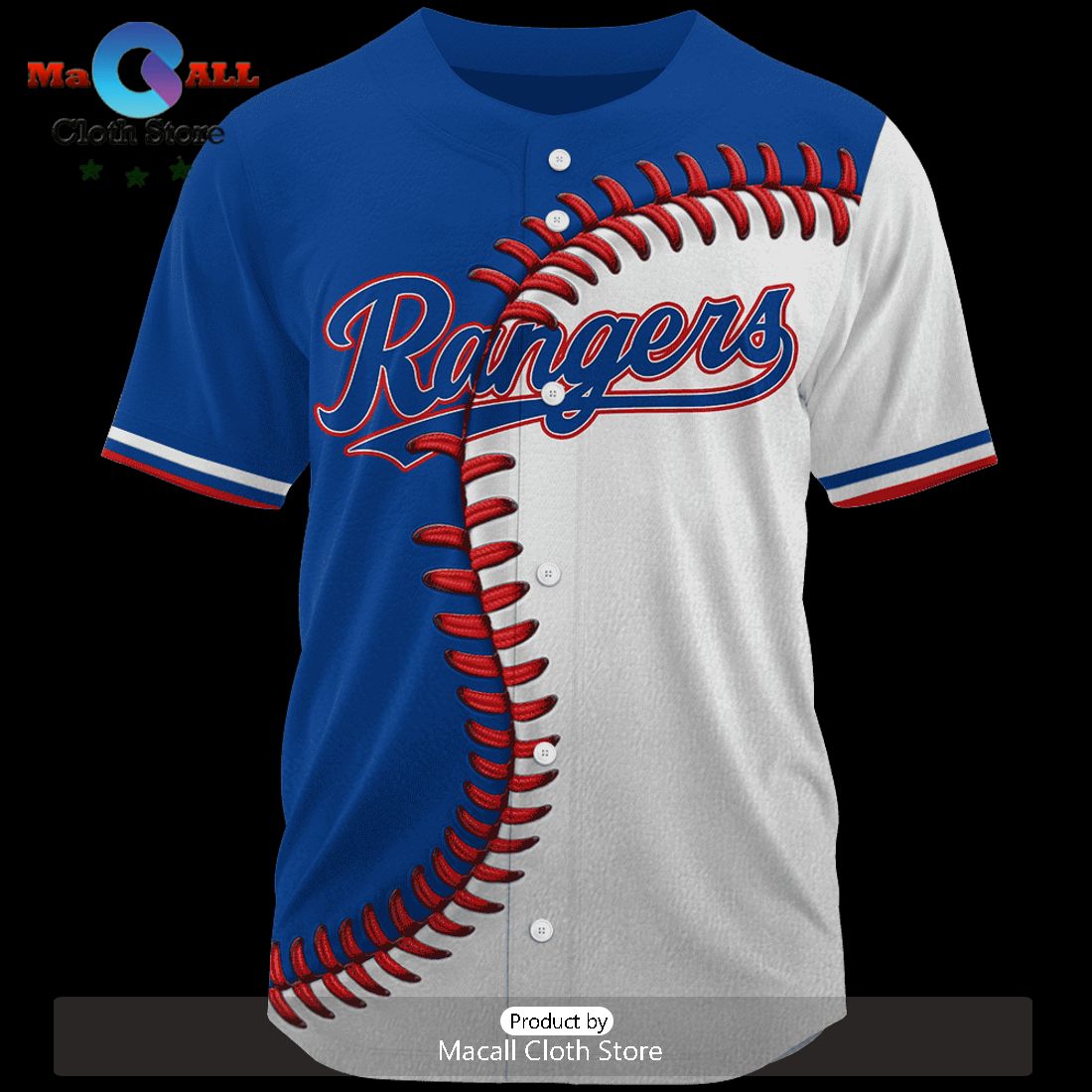 MLB Texas Rangers Personalized Mix Baseball Jersey
