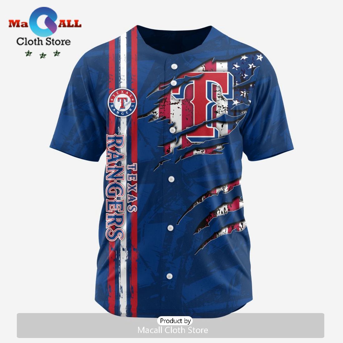 MLB Texas Rangers Special Design Baseball Jersey