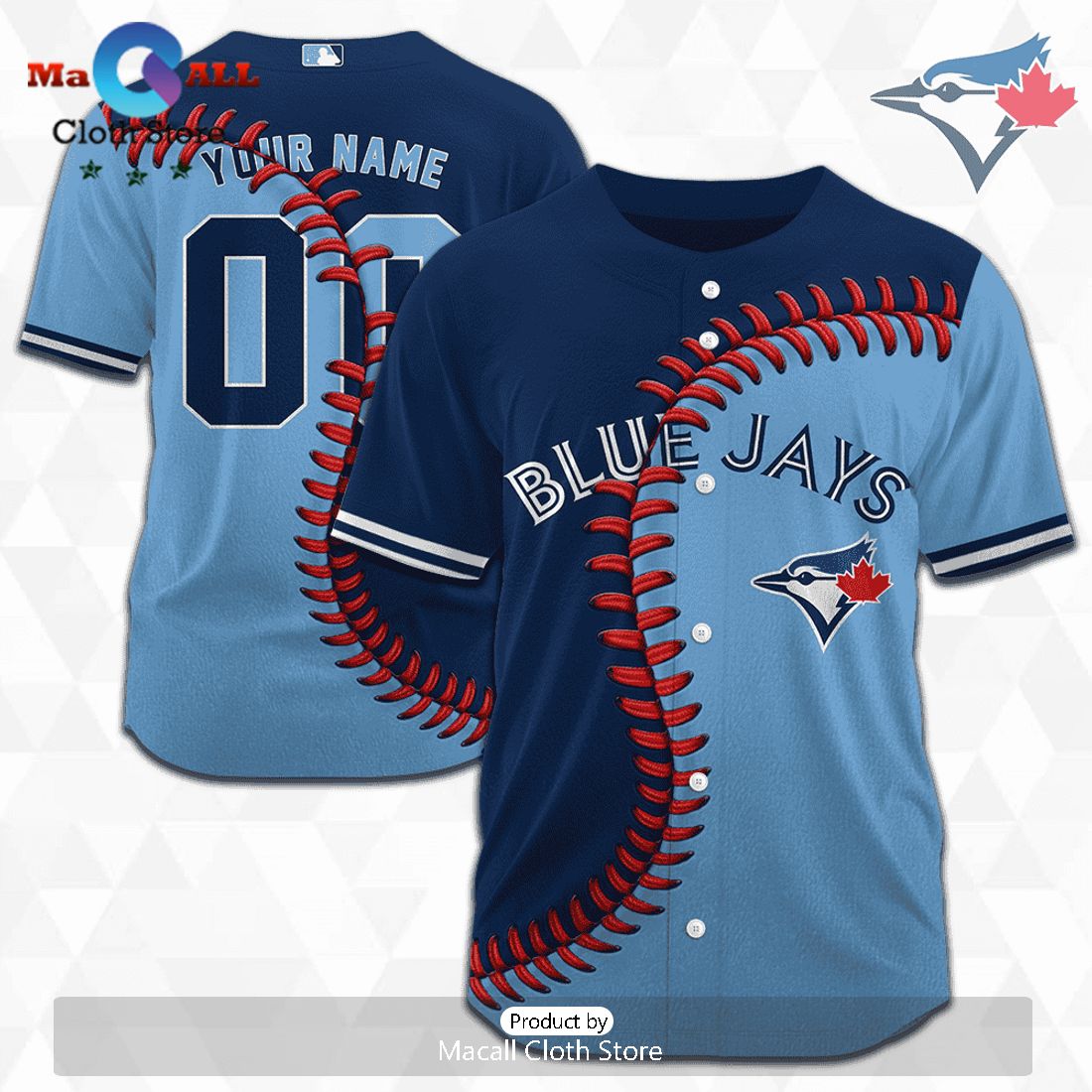 MLB Toronto Blue Jays Personalized Mix Baseball Jersey