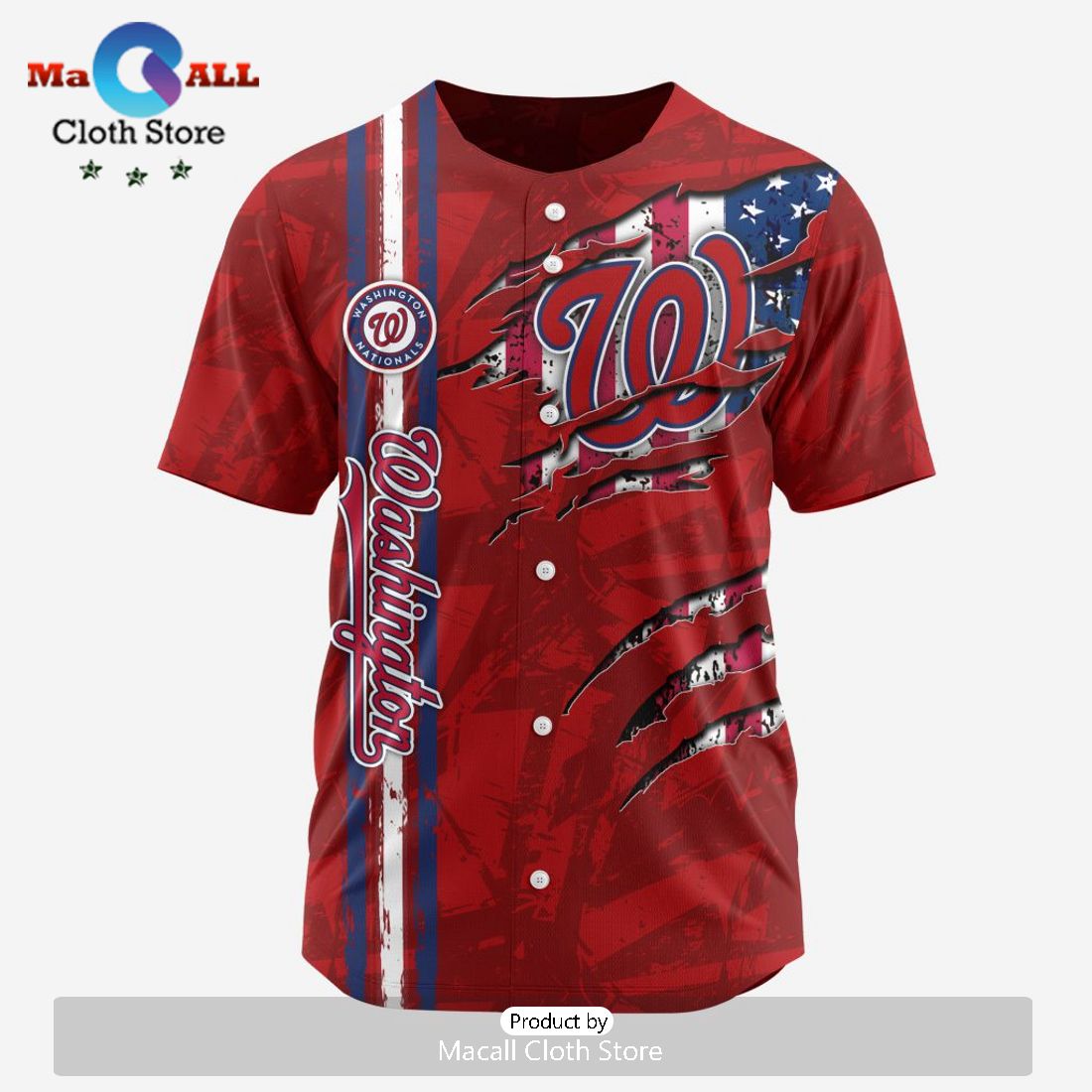 MLB Washington Nationals Special Design Baseball Jersey