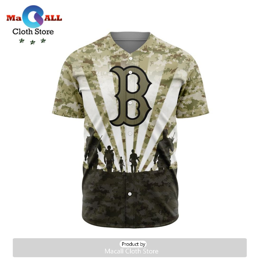 MLB Boston Red Sox Honor Veterans Jersey