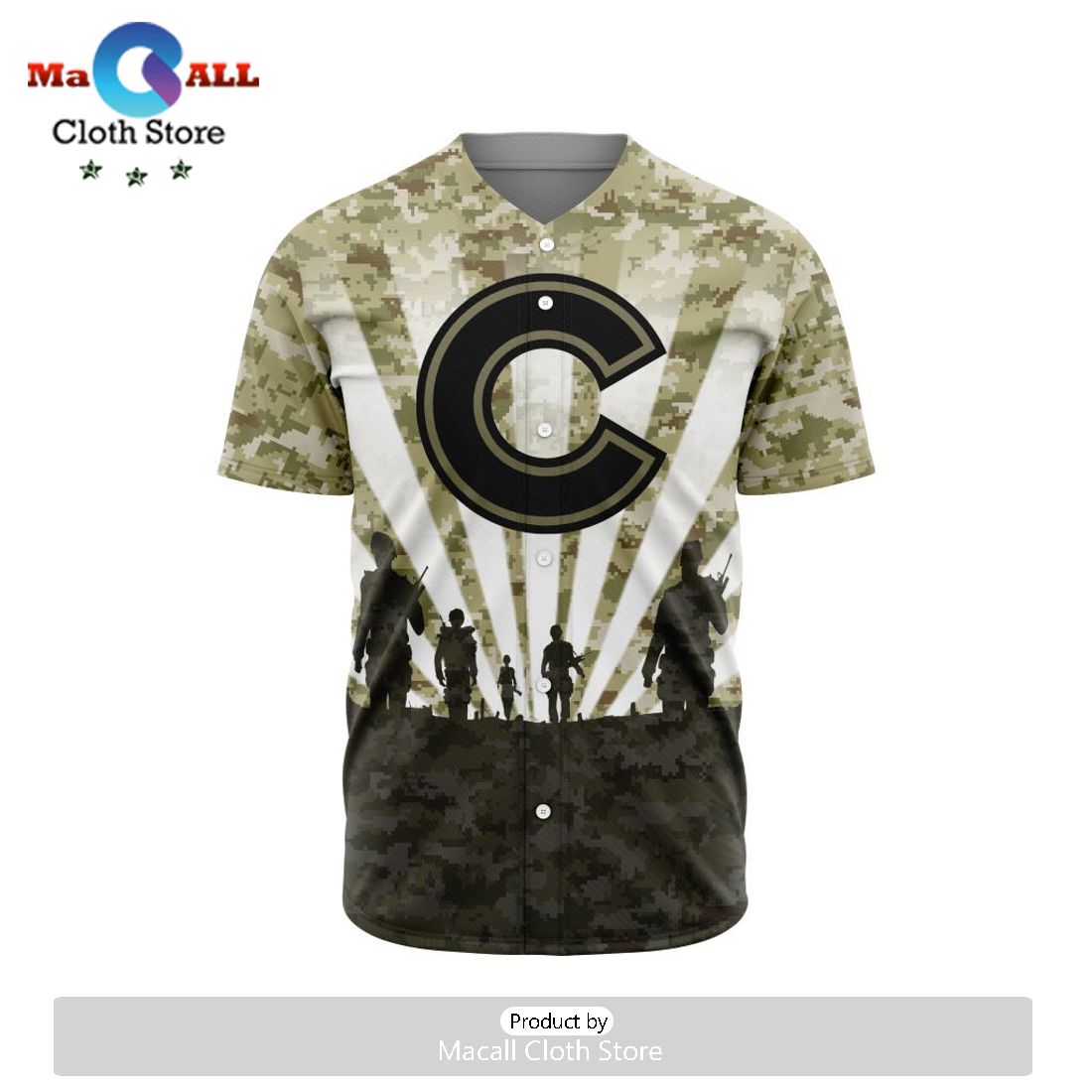 MLB Chicago Cubs Honor Veterans Jersey