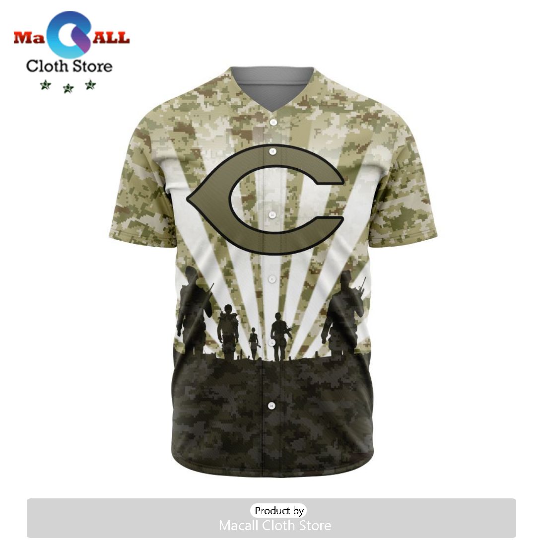 MLB Cincinnati Reds Honor Veterans Jersey
