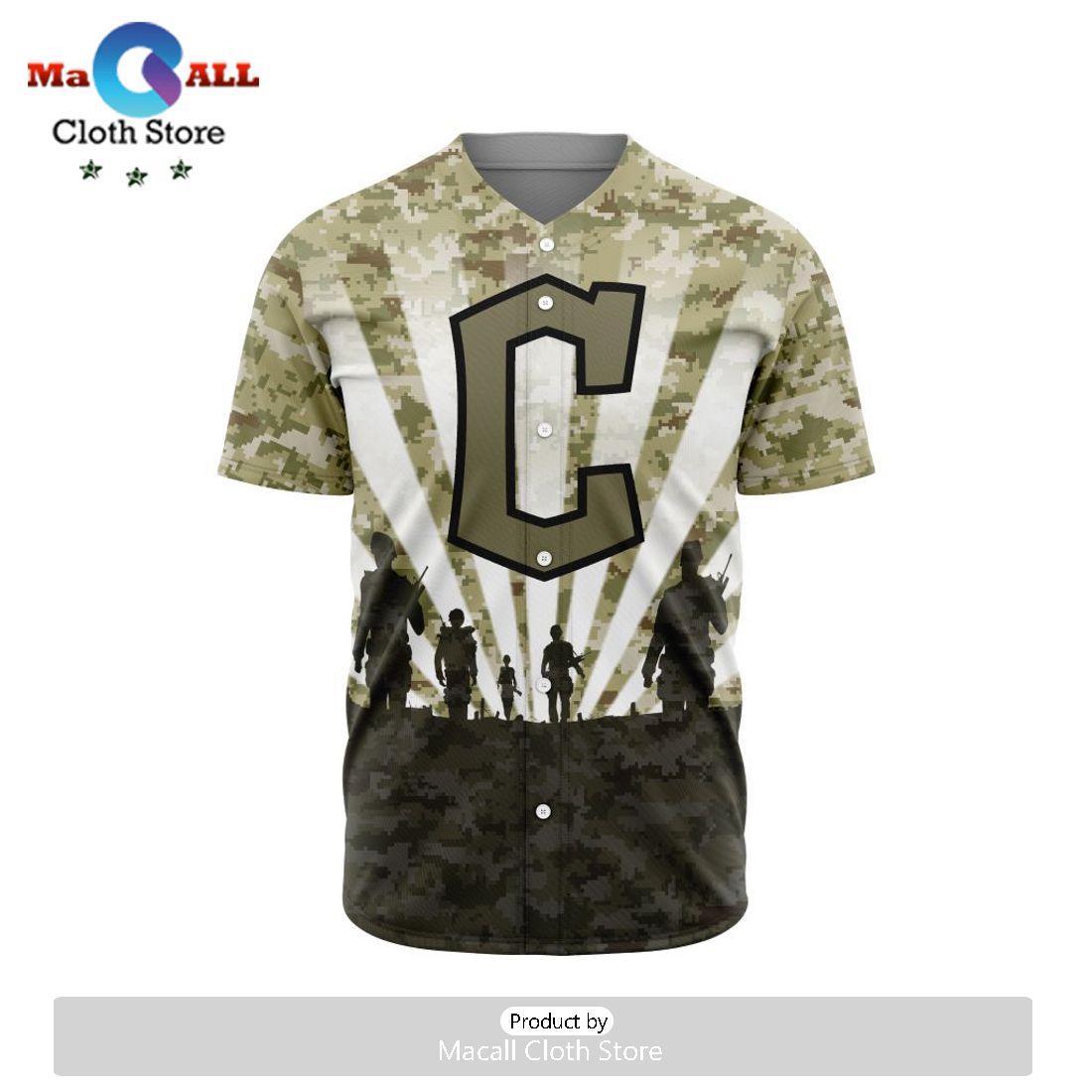 MLB Cleveland Guardians Honor Veterans Jersey