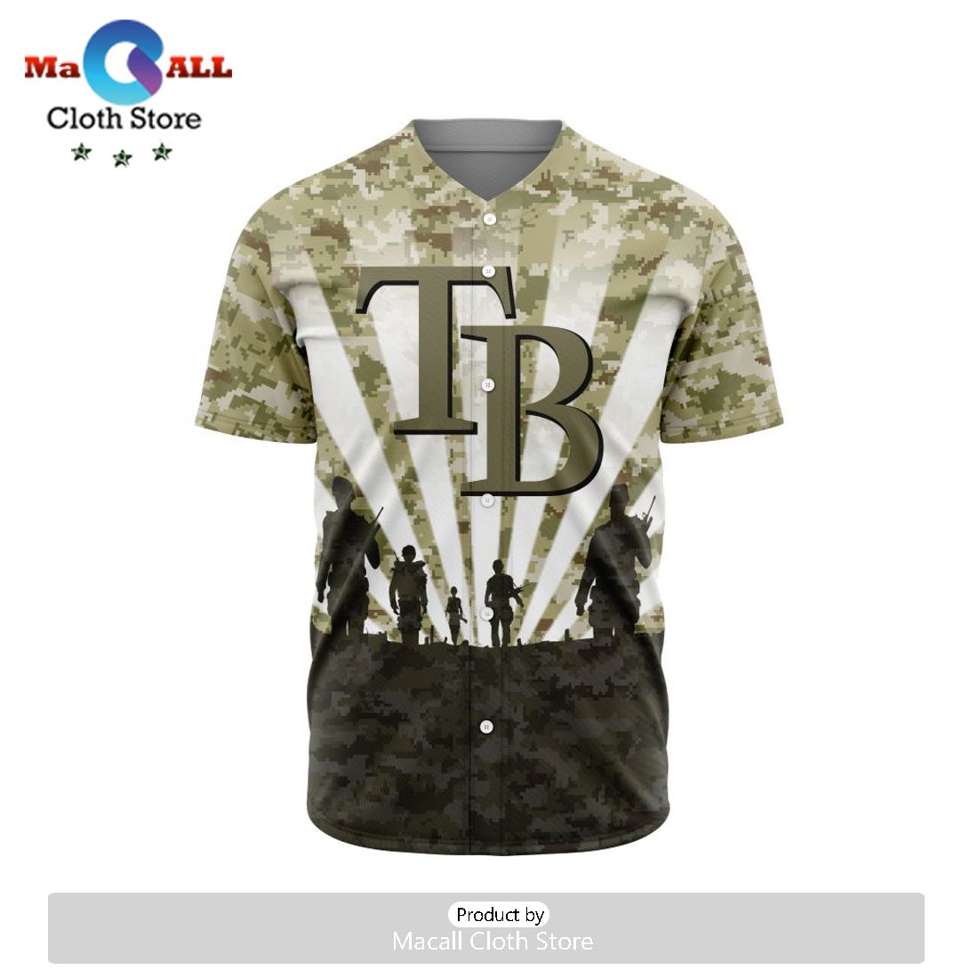 MLB Tampa Bay Rays Honor Veterans Jersey