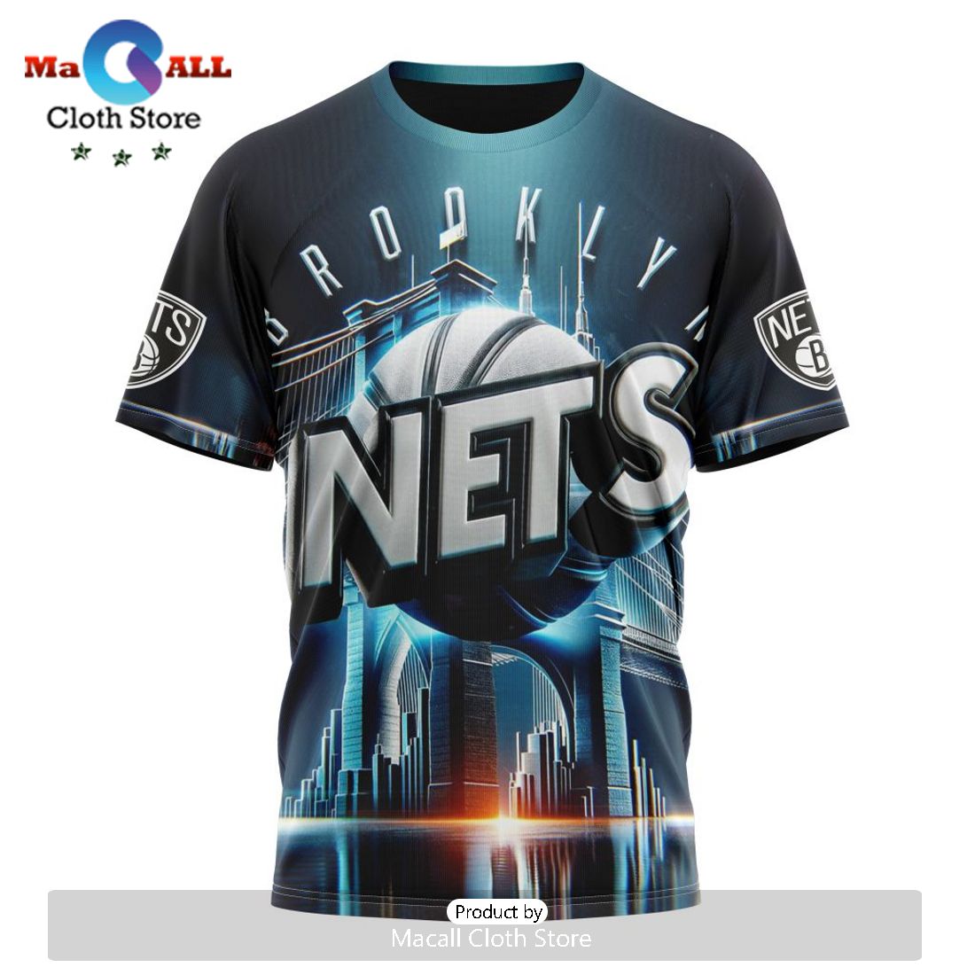 Brooklyn Nets Special Realistic Team Hoodie