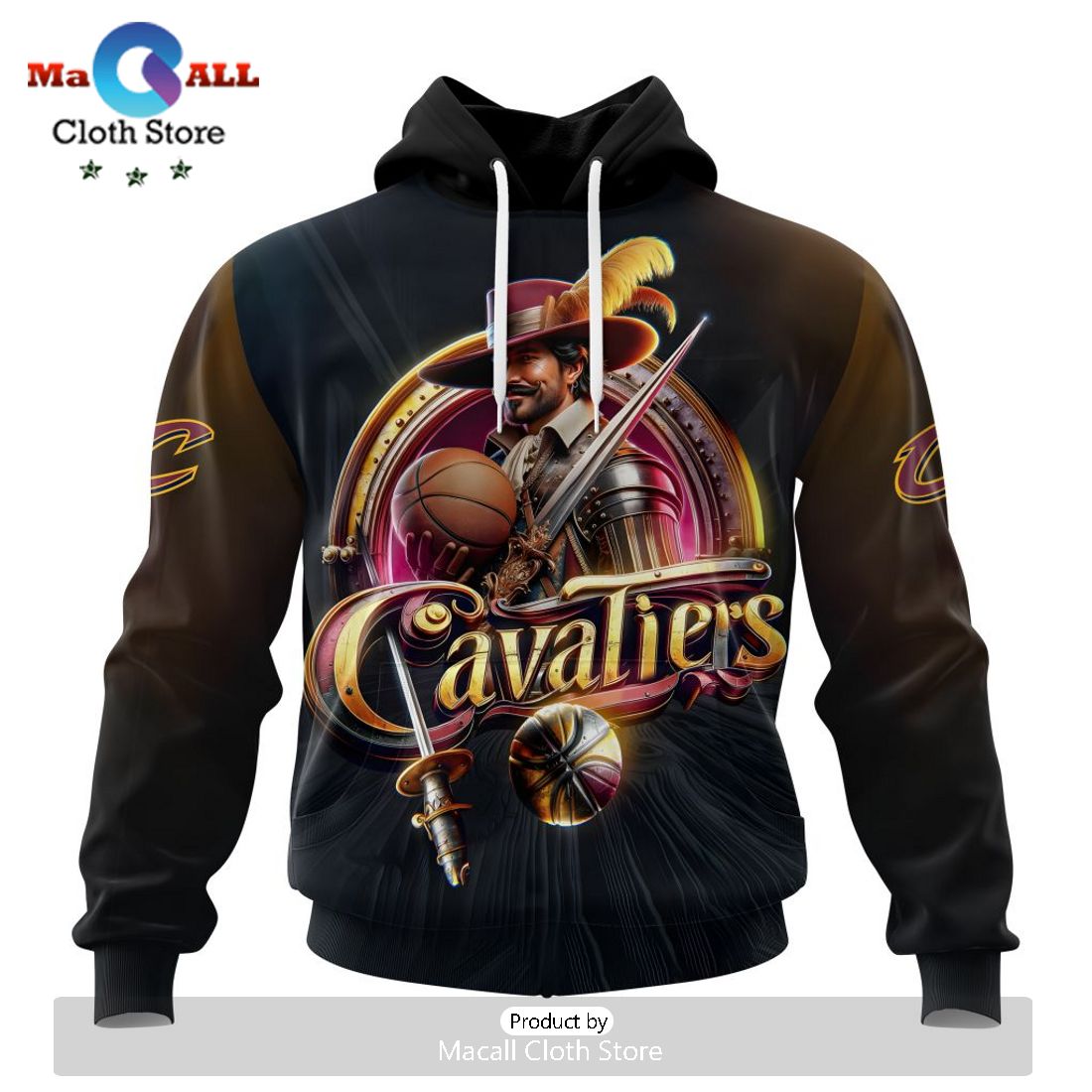 Cleveland Cavaliers Special Realistic Team Hoodie