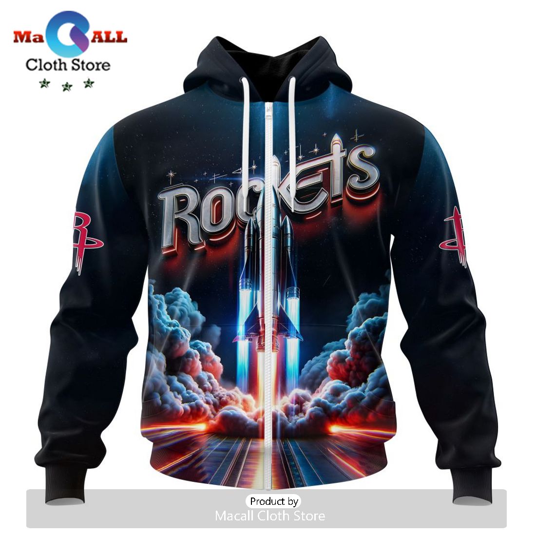 Houston Rockets Special Realistic Team Hoodie