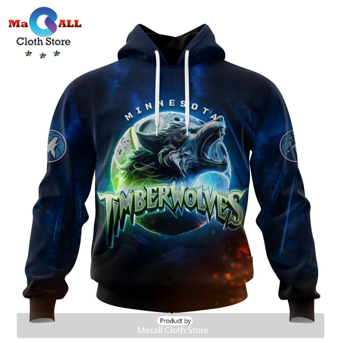 Minnesota Timberwolves Special Realistic Team Hoodie