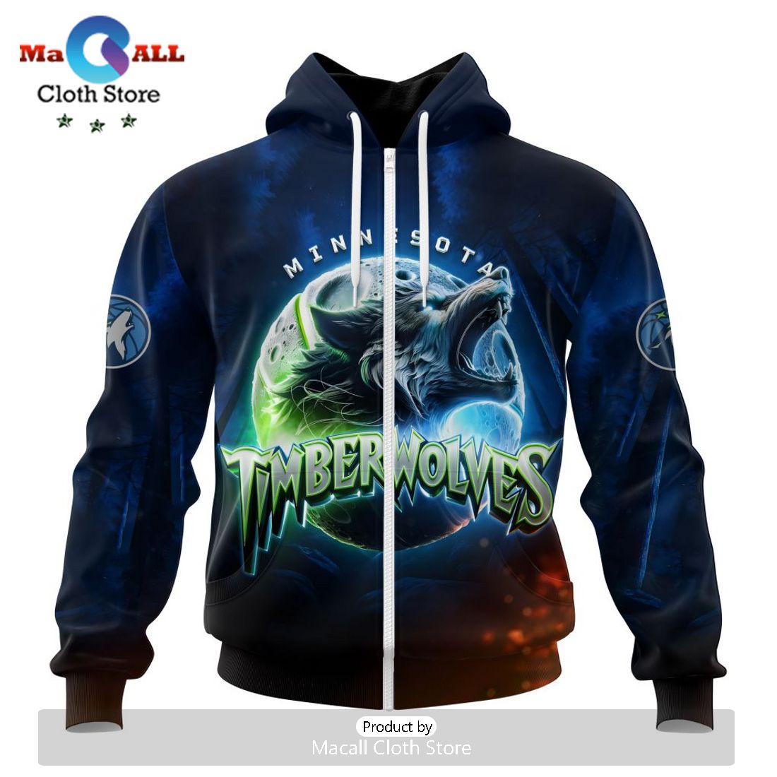 Minnesota Timberwolves Special Realistic Team Hoodie