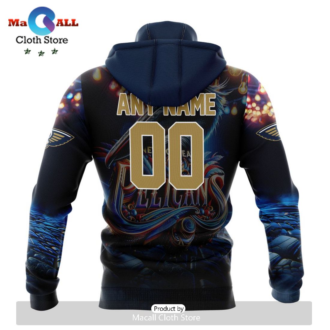 New Orleans Pelicans Special Realistic Team Hoodie