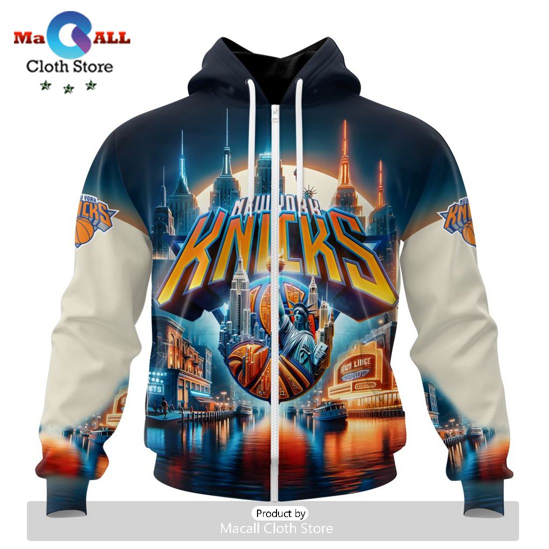 New York Knicks Special Realistic Team Hoodie