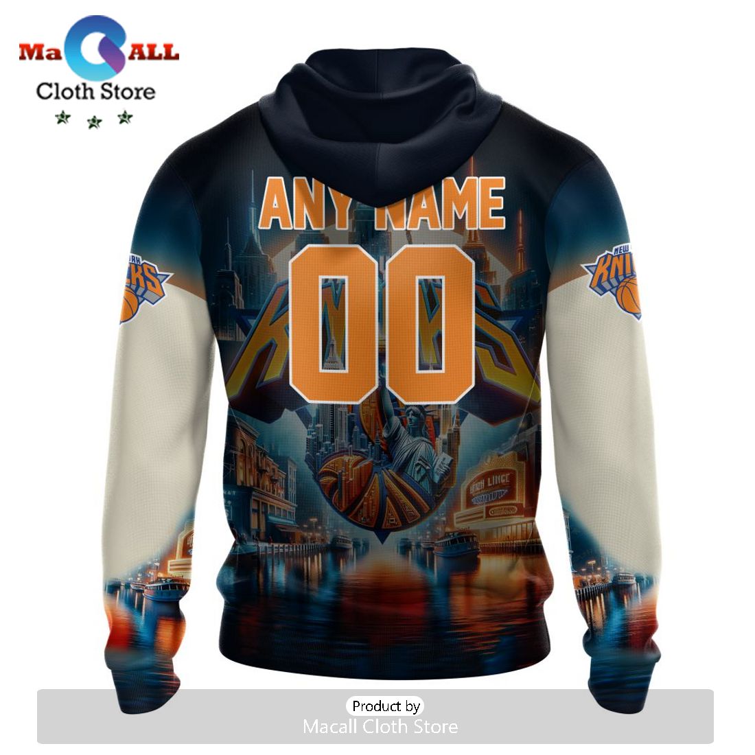 New York Knicks Special Realistic Team Hoodie