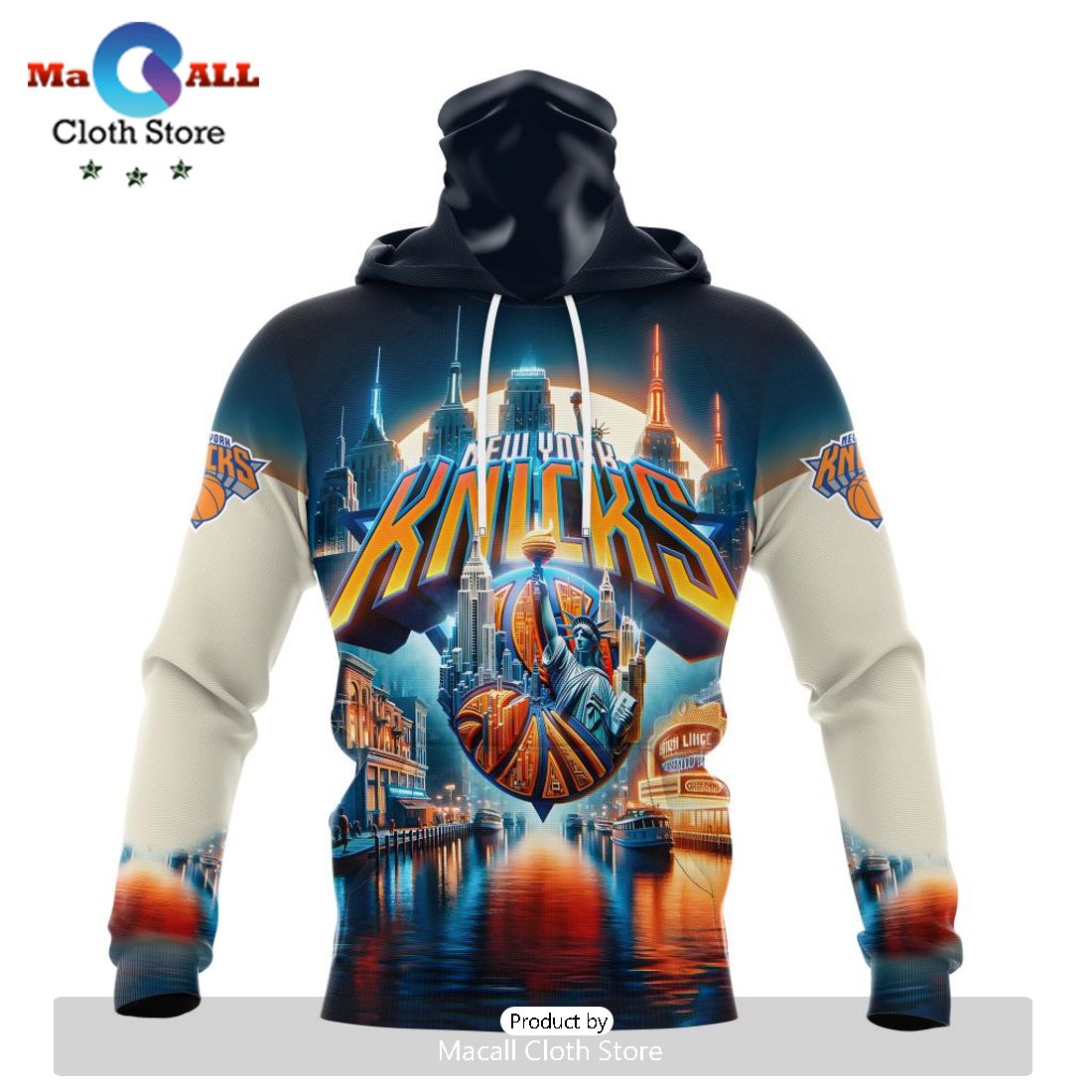 New York Knicks Special Realistic Team Hoodie