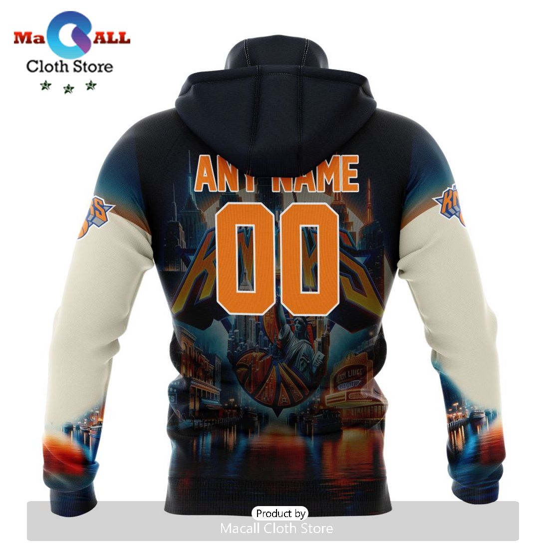 New York Knicks Special Realistic Team Hoodie