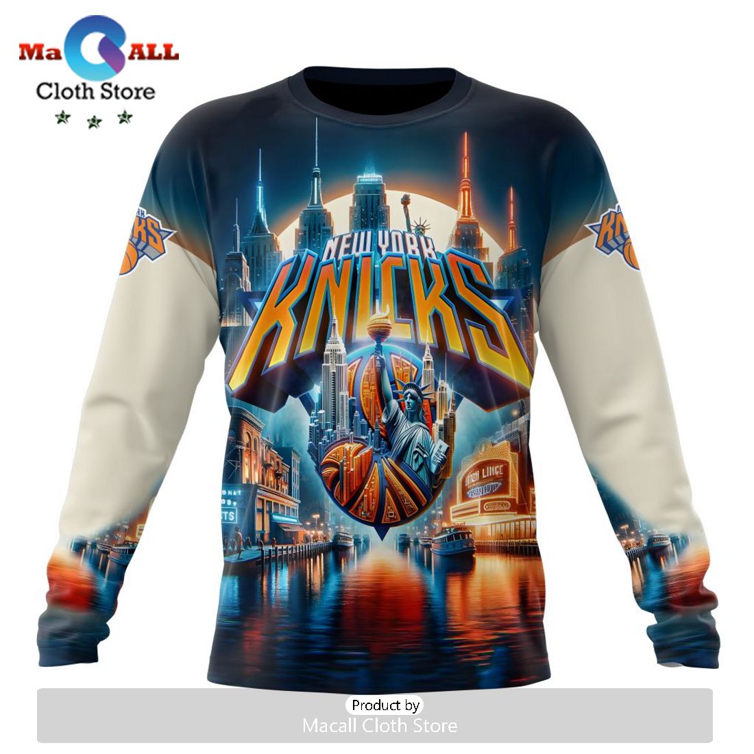 New York Knicks Special Realistic Team Hoodie