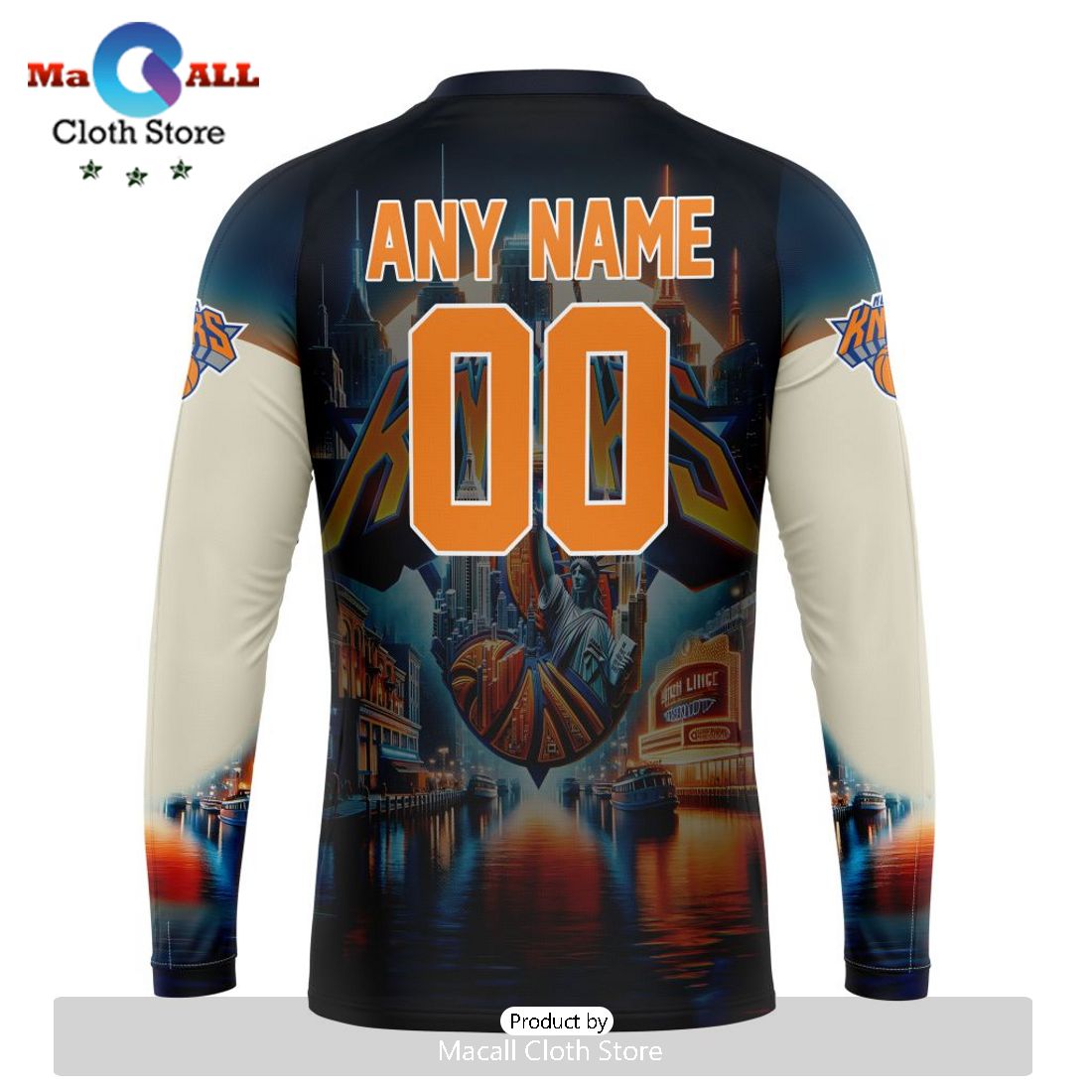 New York Knicks Special Realistic Team Hoodie