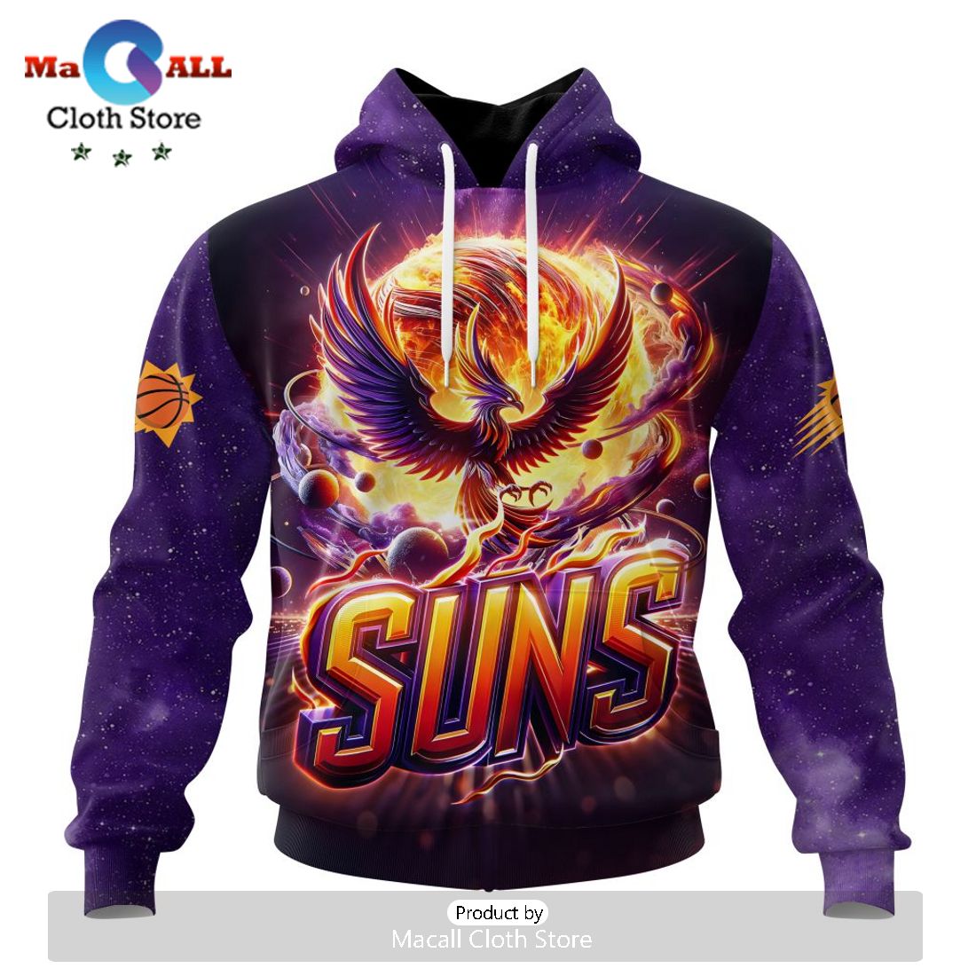 Phoenix Suns Special Realistic Team Hoodie
