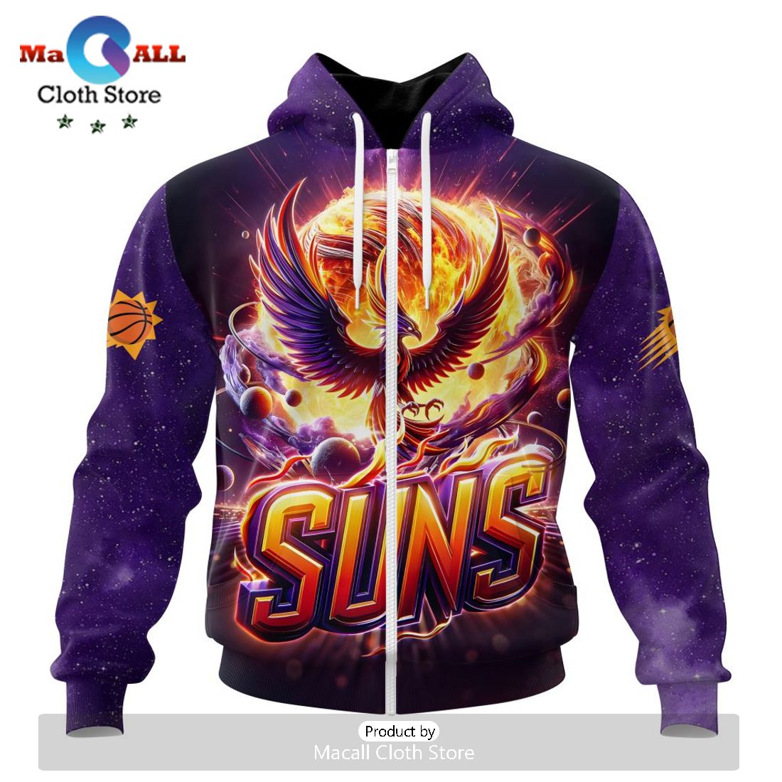 Phoenix Suns Special Realistic Team Hoodie