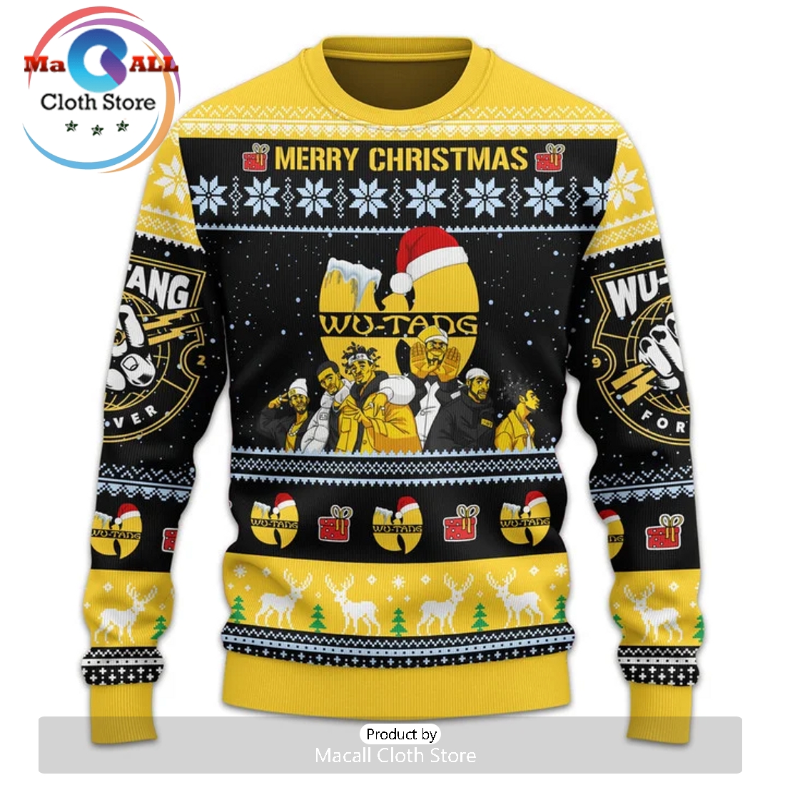 Custom Wu-Tang 2024 Christmas Sweater