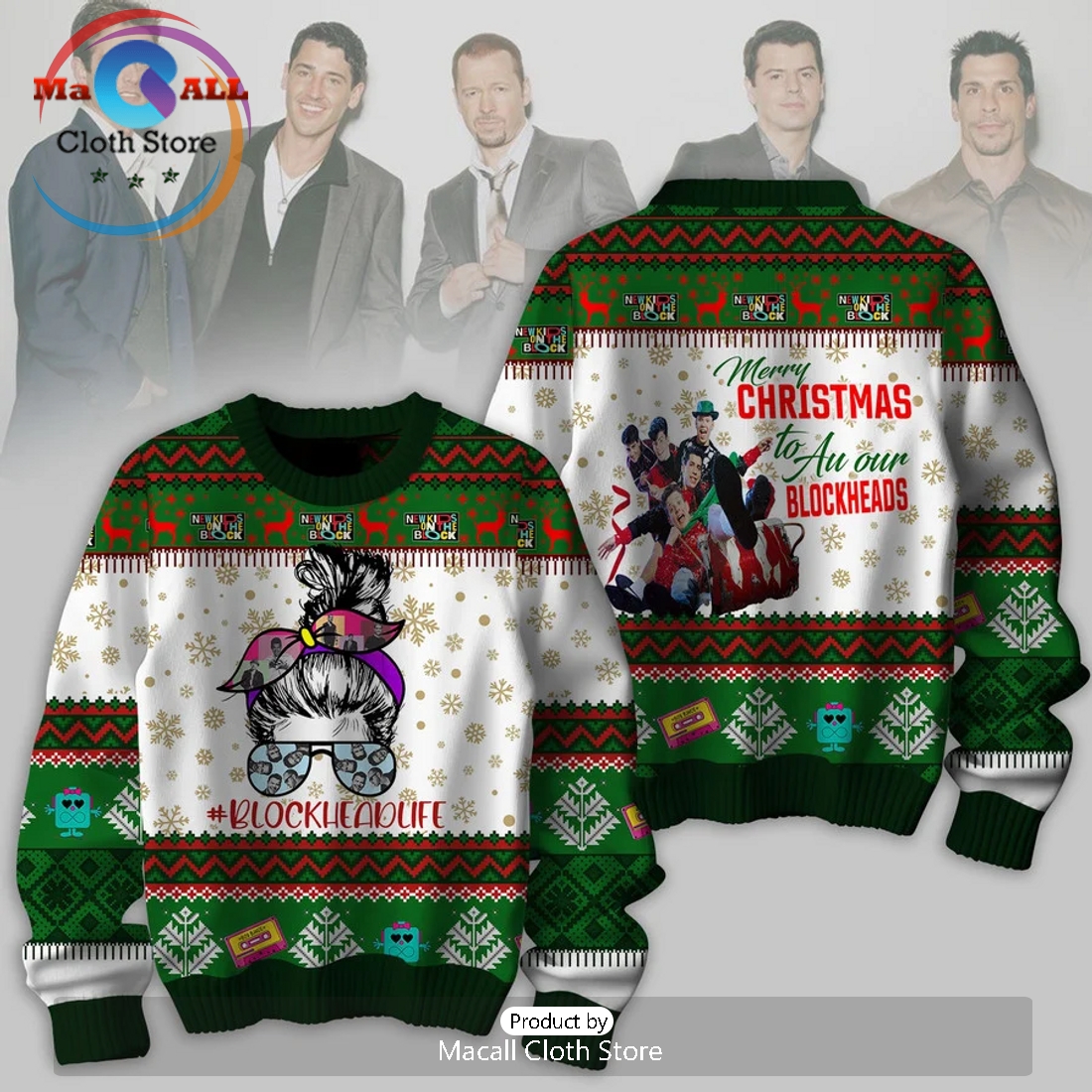 Merry Christmas To Au Our Blockheads Sweater
