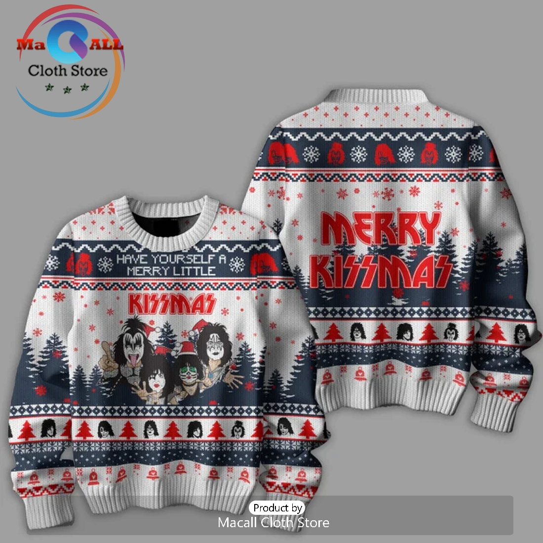 Merry Kissmas 2024 Christmas Sweater