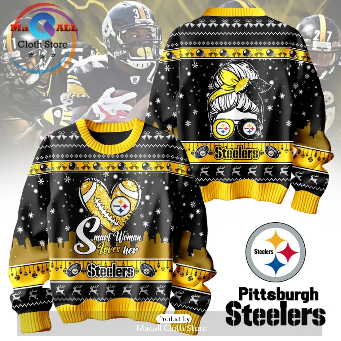 Pittsburgh Steelers 2024 Christmas Sweater