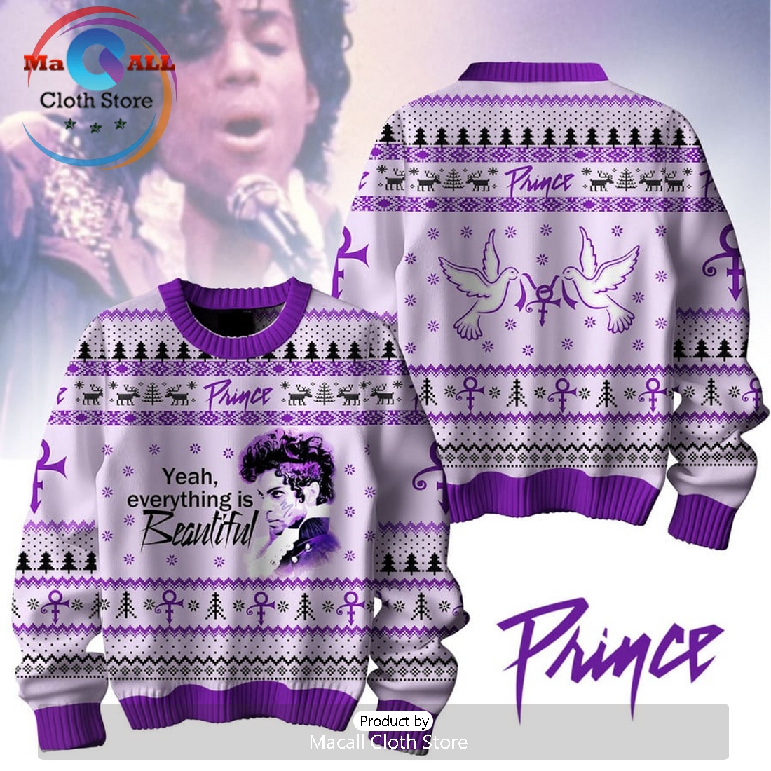 Prince 2024 Christmas Sweater