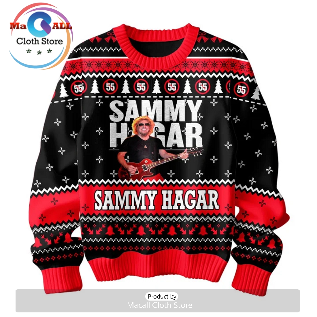 Sammy Hagar 2024 Christmas Sweater