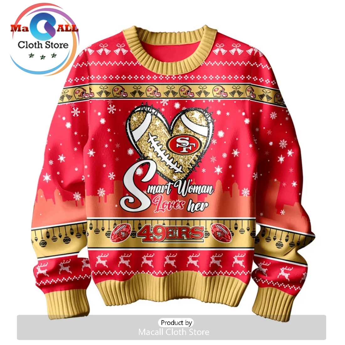 San Francisco 49ers 2024 Christmas Sweater
