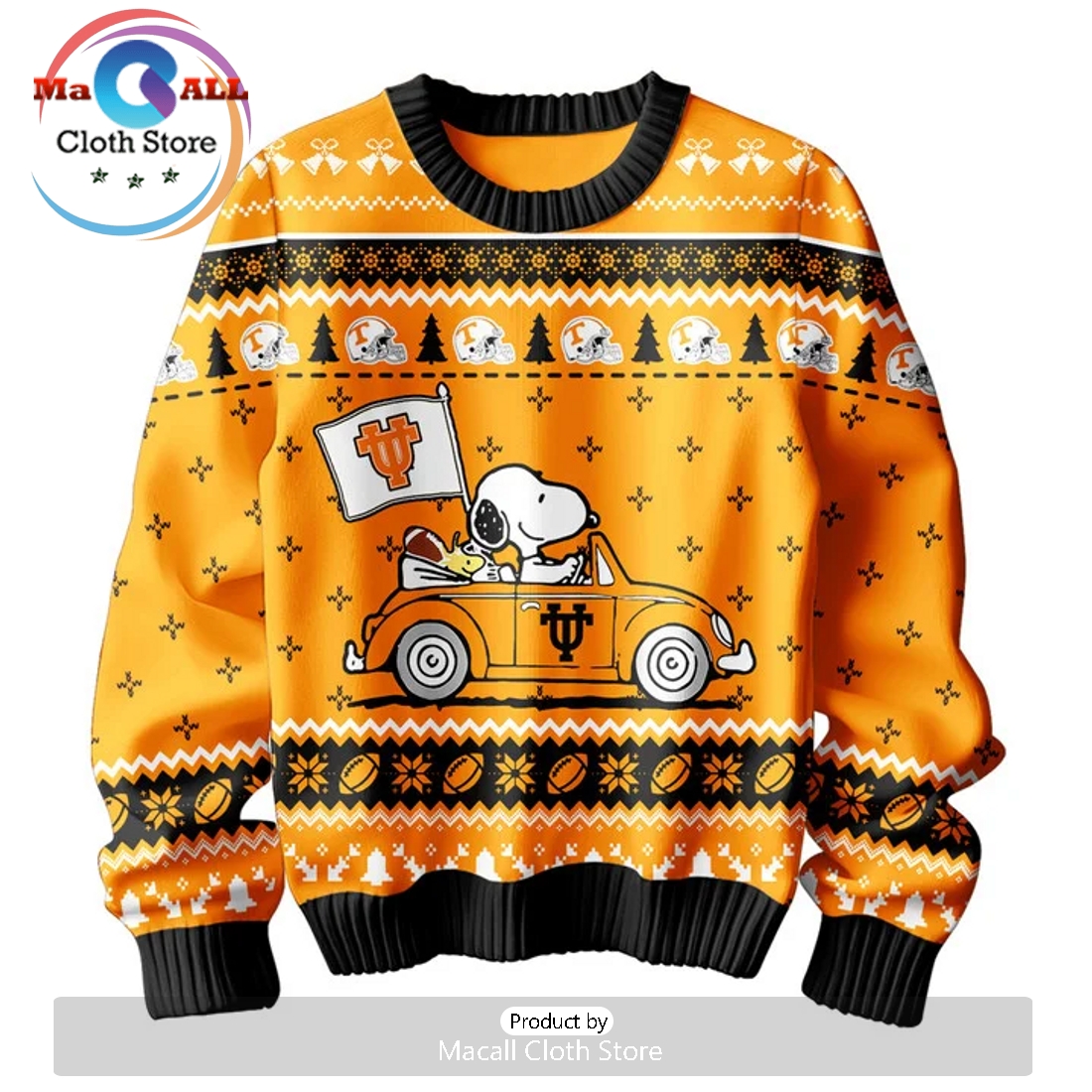 Tennessee Volunteers x Snoopy 2024 Christmas Sweater