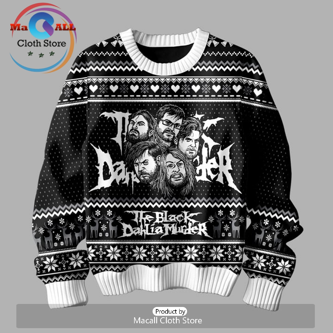 The Black Dahlia Murder 2024 Christmas Sweater