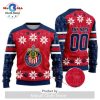 LIGA MX Chivas Guadalajara 2024 Sugar Skull Christmas Sweater