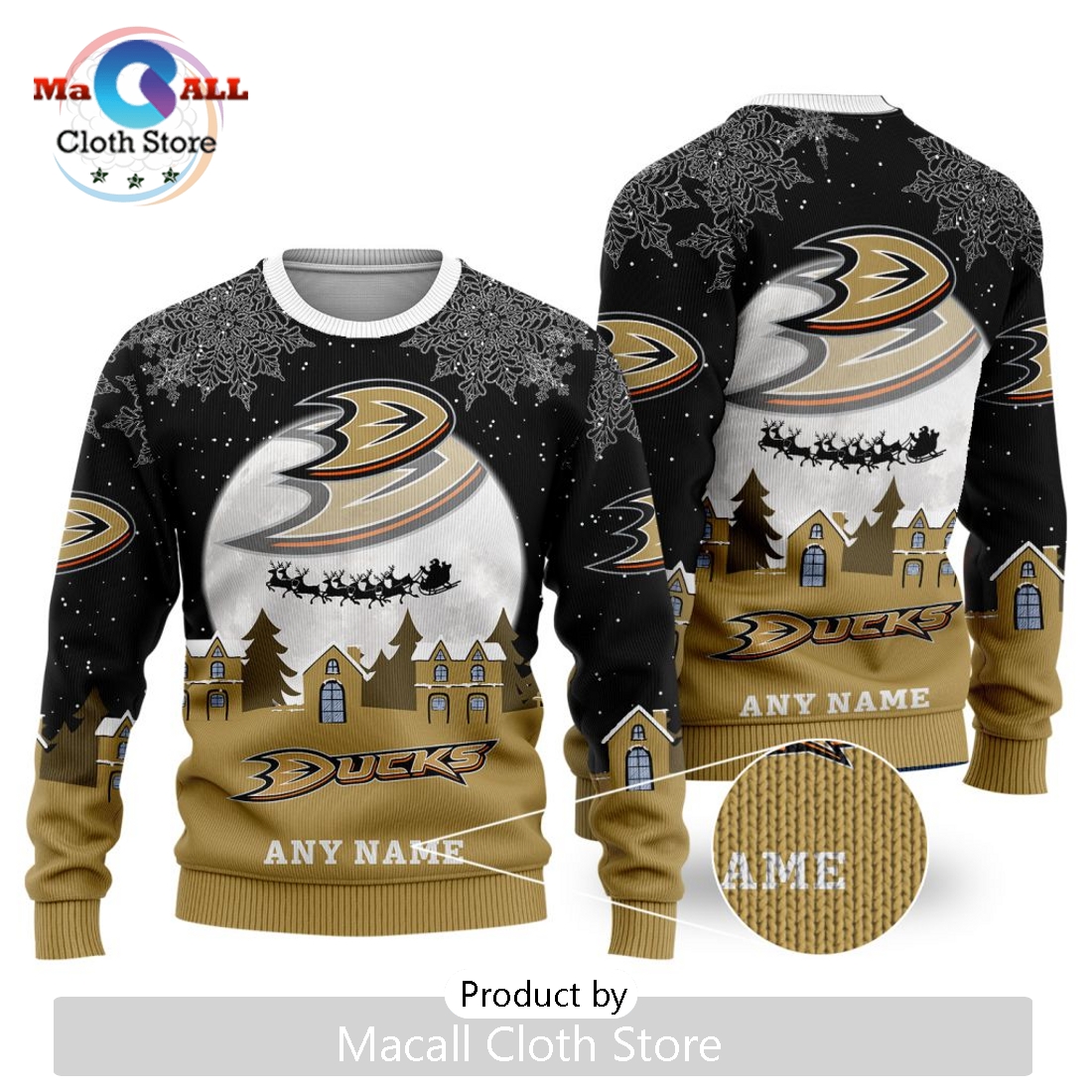 NHL Anaheim Ducks 2024 Christmas Sweater