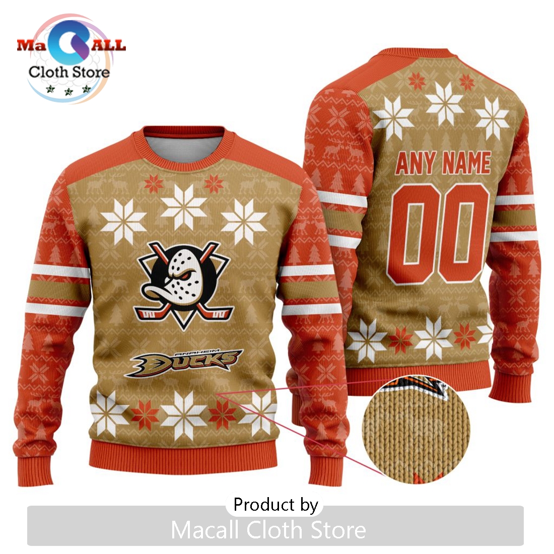 NHL Anaheim Ducks 2024 Ugly Sweater For Christmas