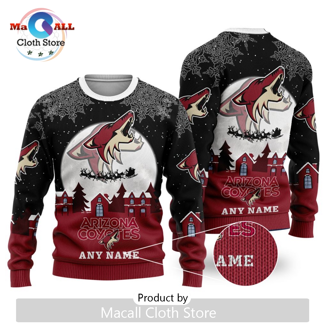 NHL Arizona Coyotes 2024 Christmas Sweater