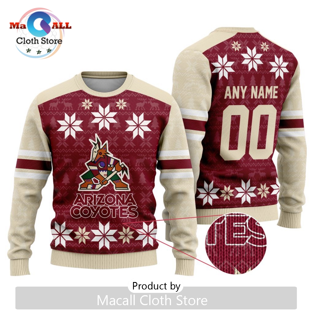 NHL Arizona Coyotes 2024 Ugly Sweater For Christmas