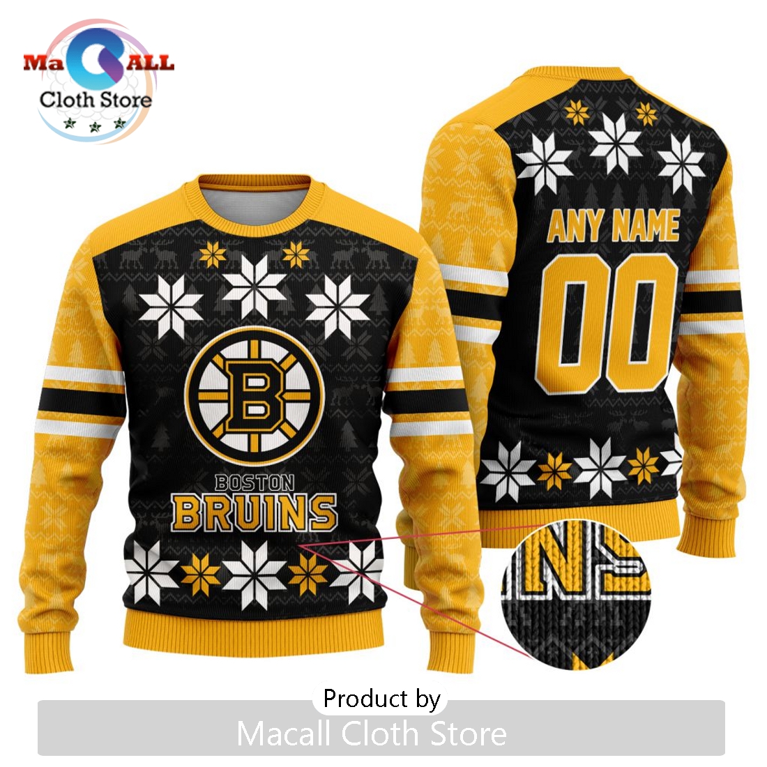NHL Boston Bruins 2024 Ugly Sweater For Christmas