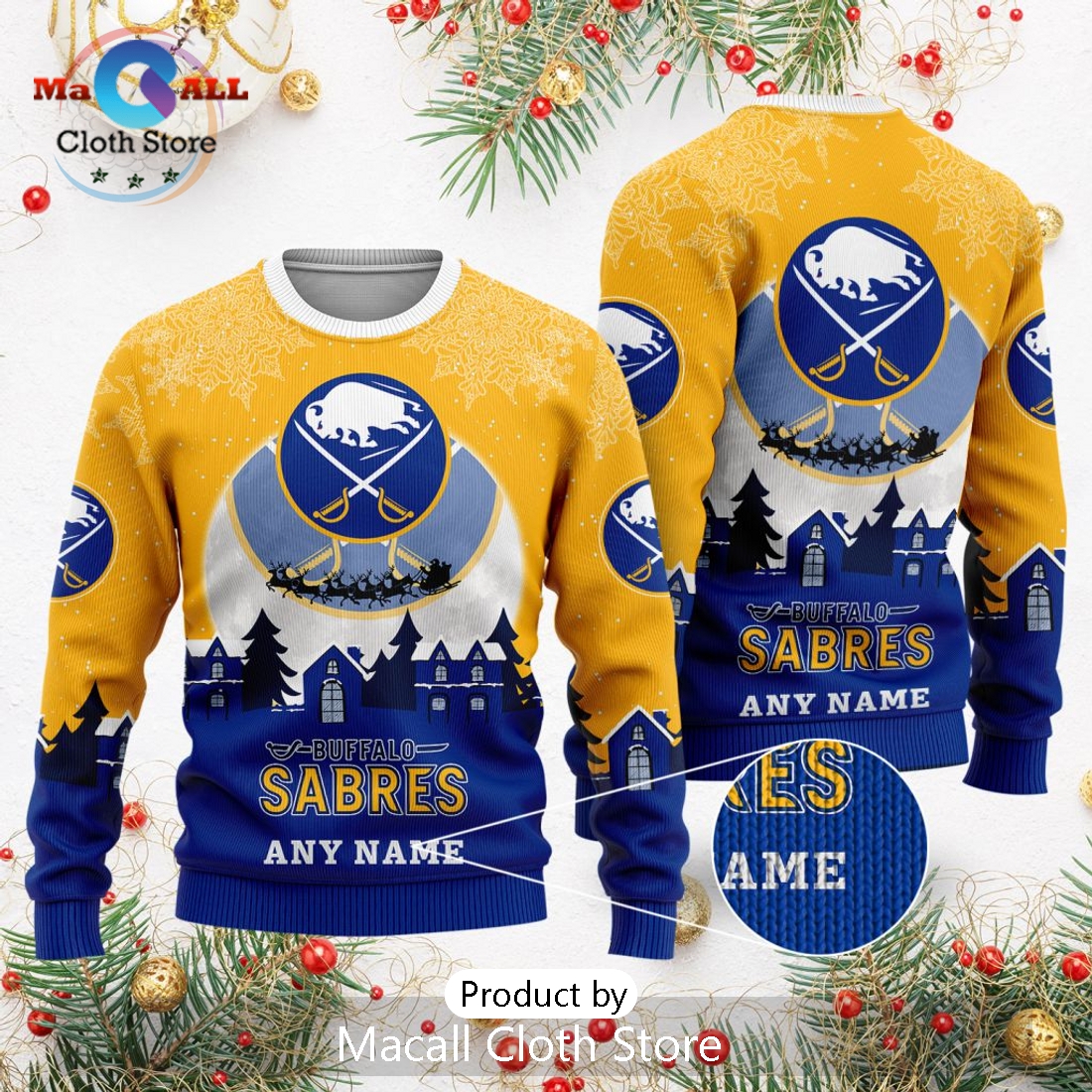 NHL Buffalo Sabres 2024 Christmas Sweater