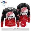 NHL Detroit Red Wings 2024 Sweater For Chrismas Season